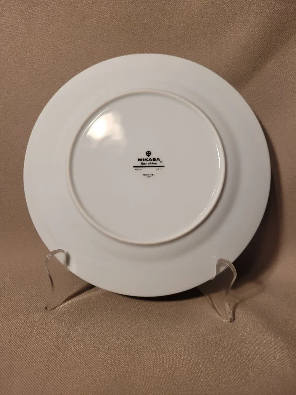 Mikasa Margaret 5555 Lot of 5 Dinner 2 Salad Plates 1 Saucer EXCELLENT!
